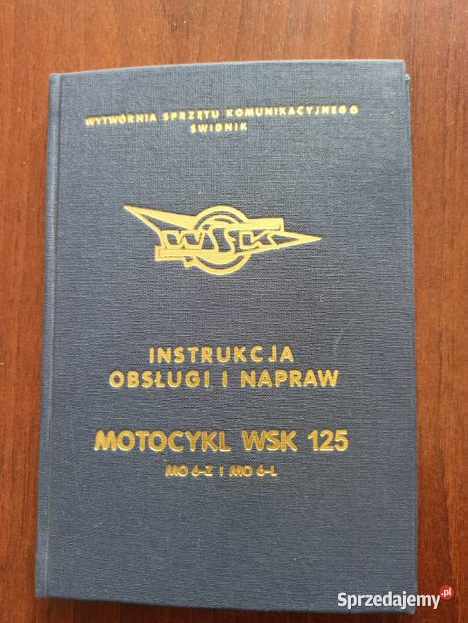 Wsk nowa instrukcja obsługi Lublin sprzedam