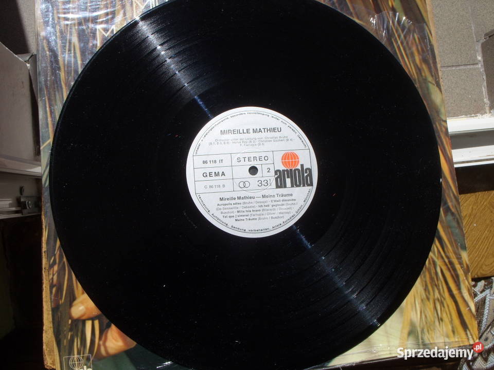 WINYL LP MIREILLE MATHIEUMEINE TRAUM ARIOLA 86 dolnośląskie Wołów