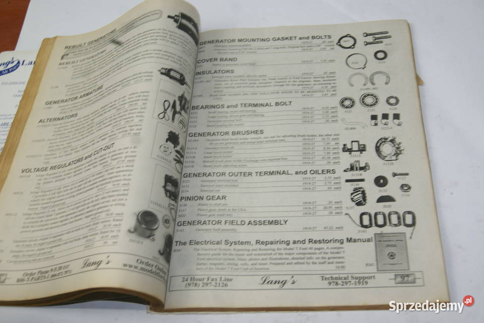 FORD T KATALOG CZĘŚĆI FORD MODEL A T Rybnik