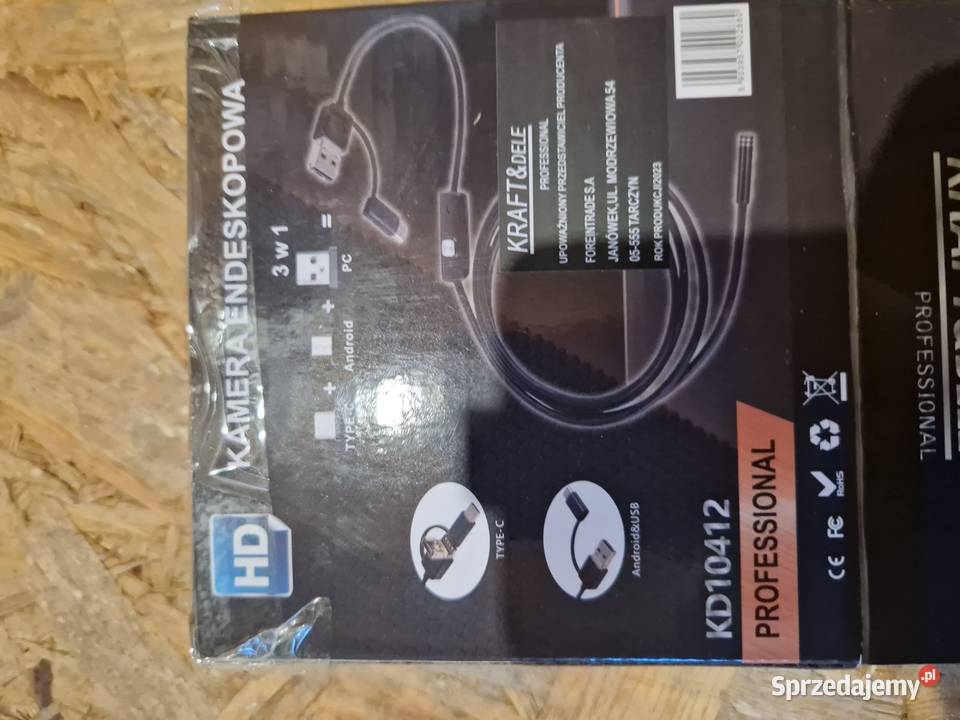 Kamera endoskopowa inspekcyjna 3w1 KD10412 Głogowa