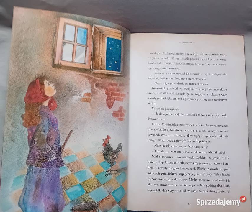 Baśnie świata Kopciuszek i inne baśnie GW Foksal twarda wielkopolskie