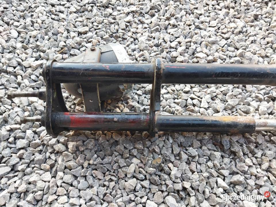 Przód motorynka z lampą widelec Maruszów