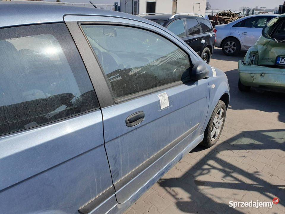 DRZWI PRAWE PRZÓD CHEVROLET KALOS Pozostałe Lipno