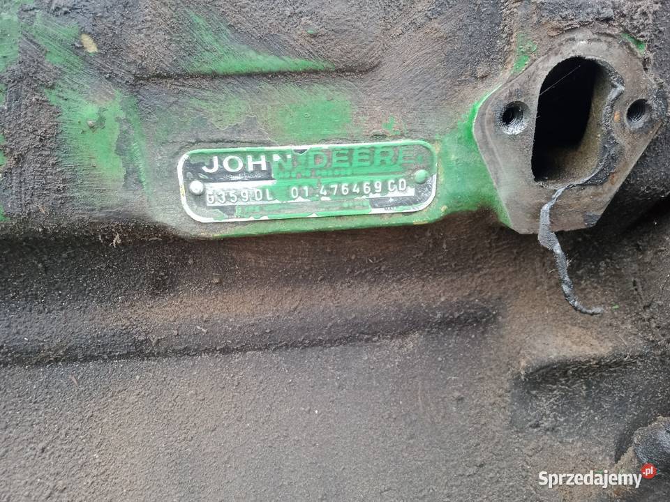 silnik skrzynia zwolnice most głowica John Deere kujawsko-pomorskie Probostwo Górne