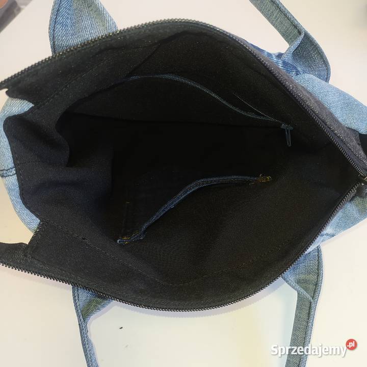 Super desing modny material jeans 27cm Torby i torebki Kraków