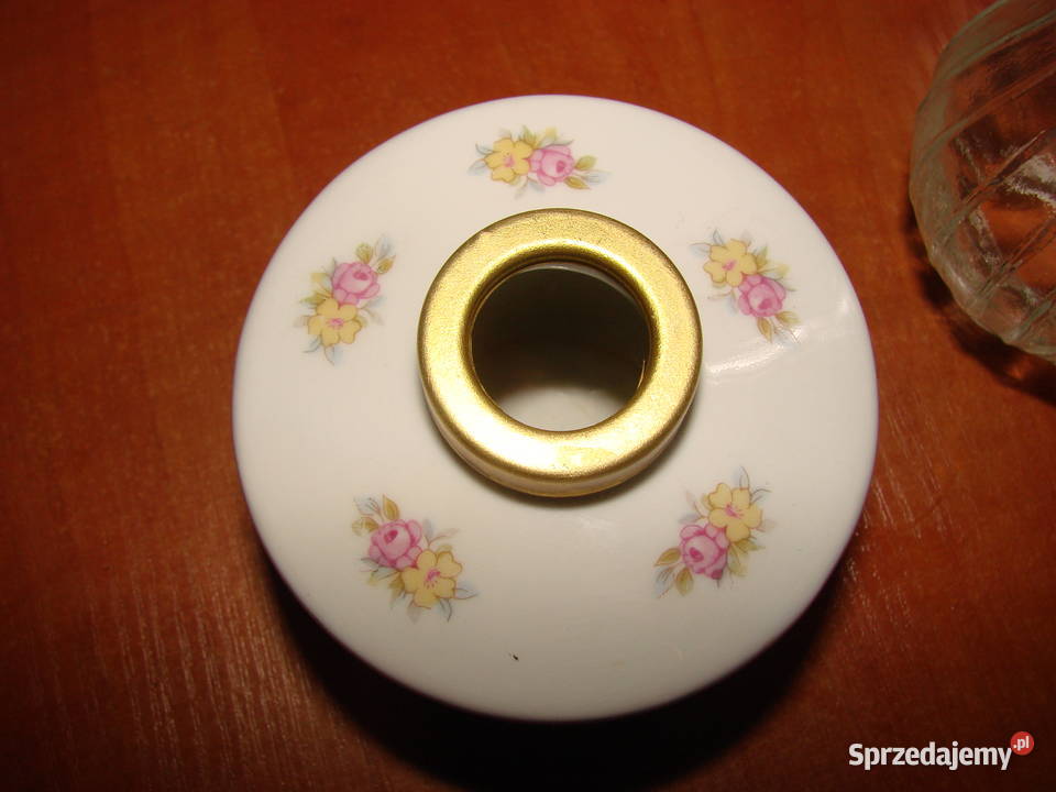 Chodzież mała porcelanowa lampa naftowa Pruszcz Gdański