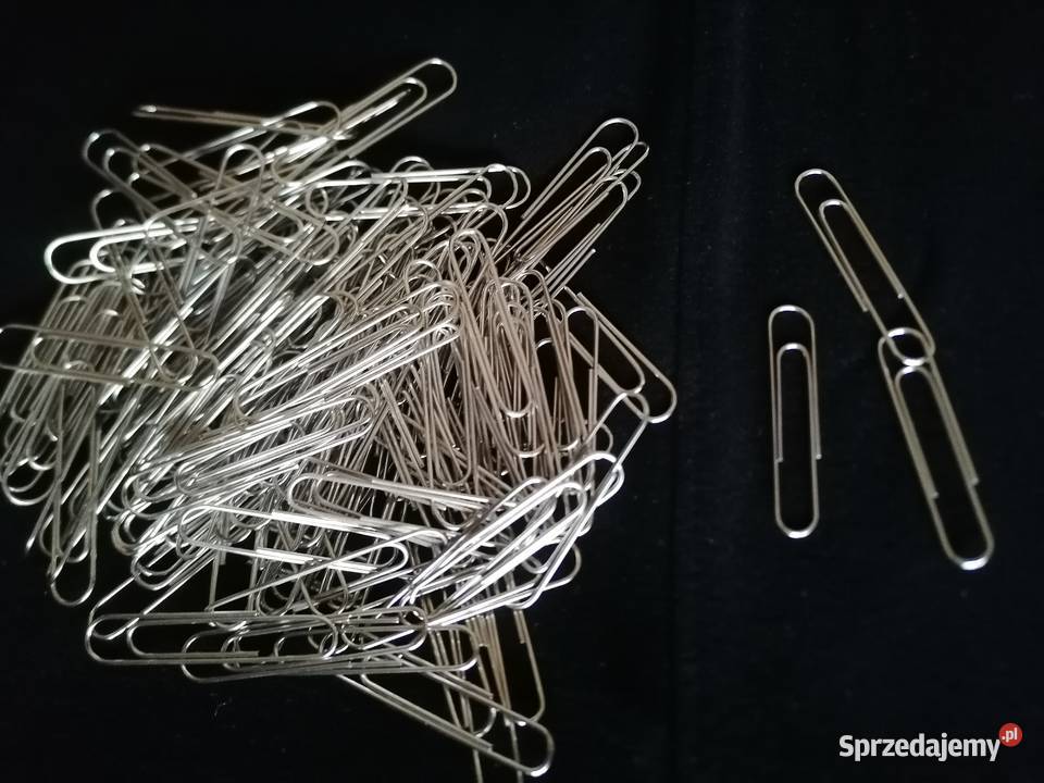 Spinacze biurowe długość 5Artykuły biurowe Biuro łódzkie Łódź sprzedam