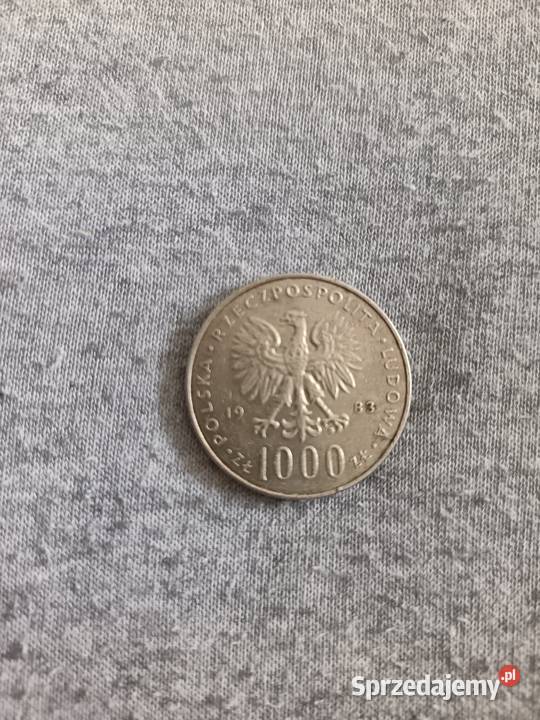 Moneta 1000 PLN Jan Paweł drugi SREBRO