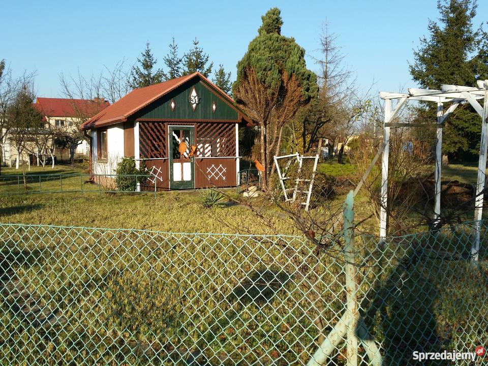 Działka ogrodowa Rod Hutnik w Oławie