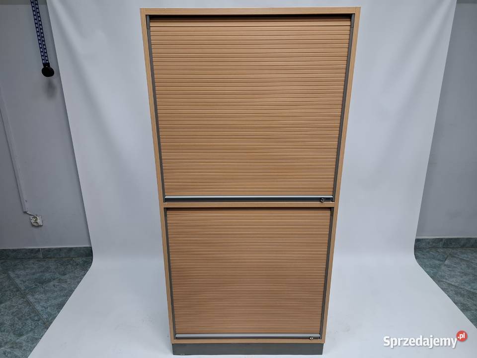 Szafa biurowa aktowa żaluzjowa Martela 4oh buk Poznań