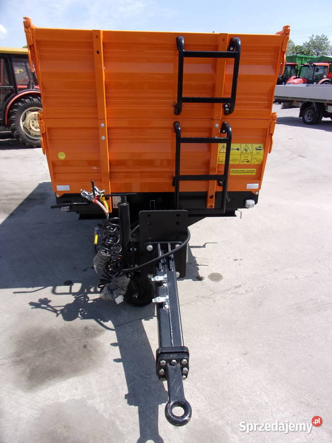 Przyczepa jednoosiowa 25tony T655 PRONAR nieuszkodzony Przyczepy rolnicze Opoczno sprzedam