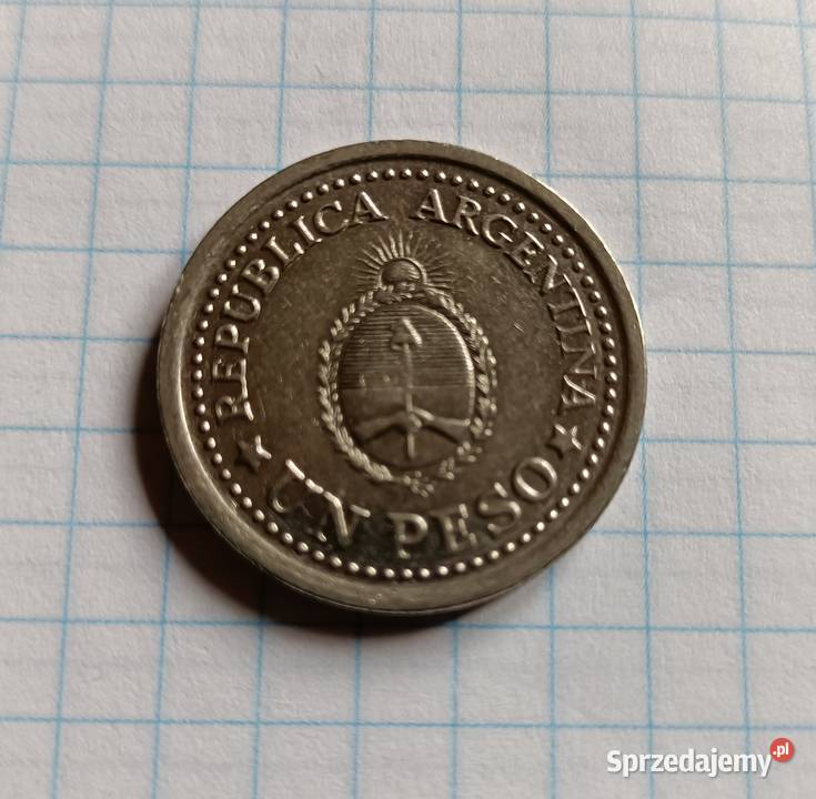 1 PESO UN PESO 1960 ARGENTYNA sprzedam