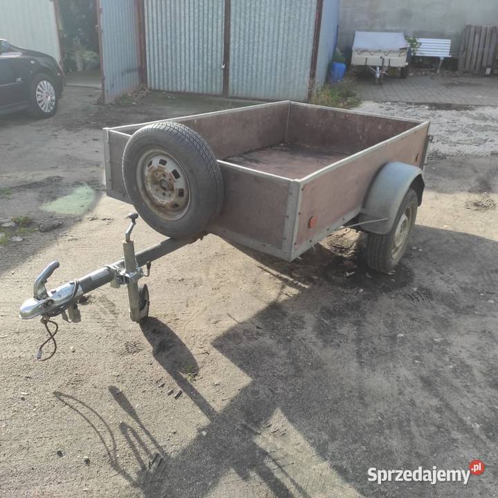 Przyczepka samochodowa lekka mocna konstrukcja Do samochodów osobowych Bydgoszcz