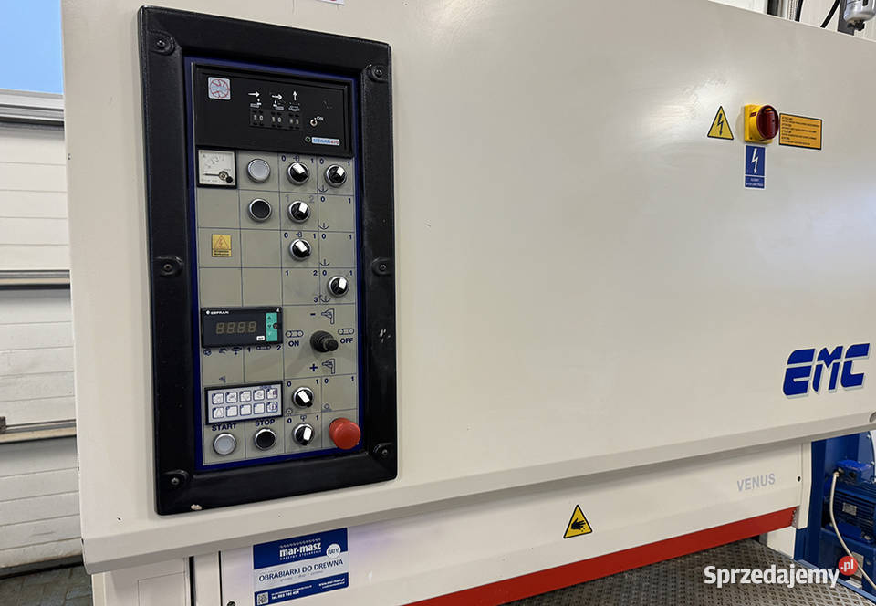 Szlifierka szerokotaśmowa EMC Venus 2RK Sierakowska Huta