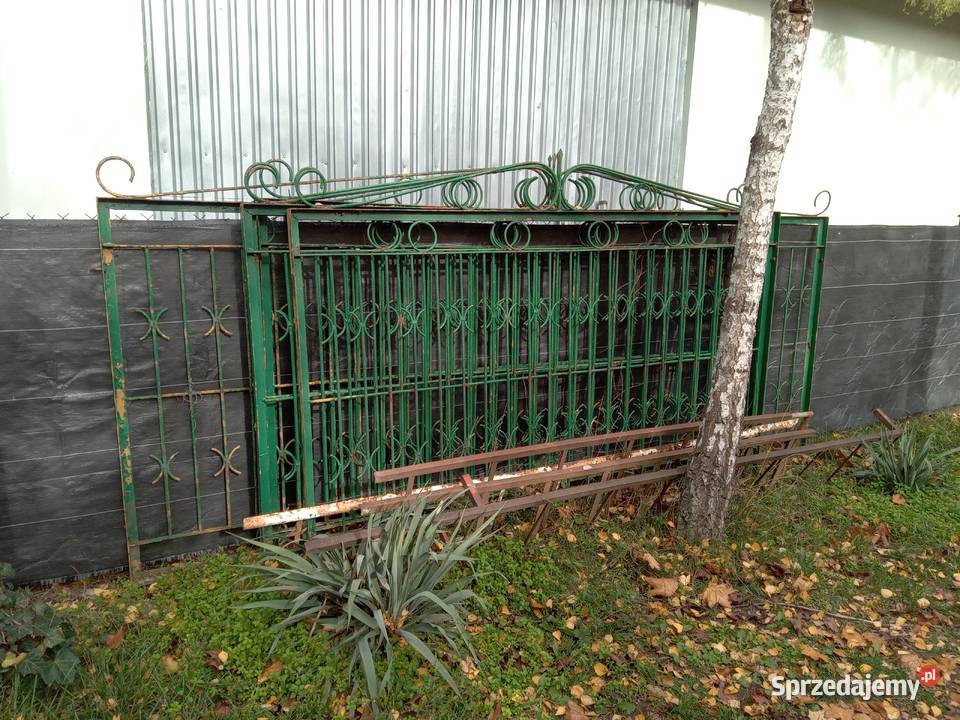 Brama wjazdowa przęsła ogrodzeniowe kraty Pozostałe Świdnik