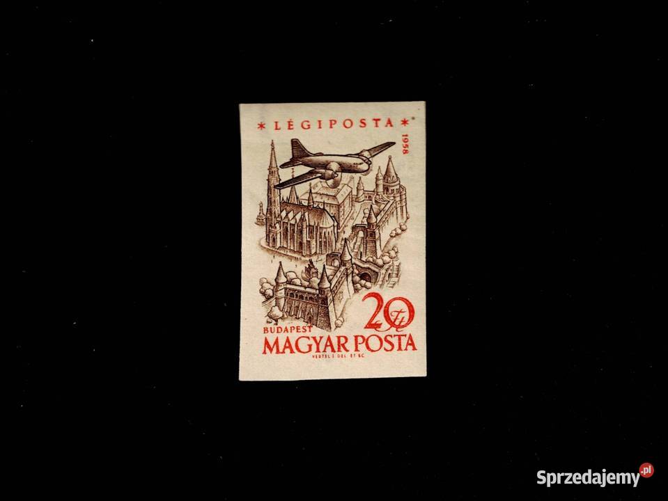 Znaczki Węgry 1958 Mi1570 Warszawa
