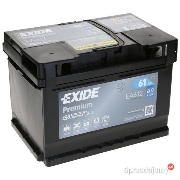 Akumulator Exide Premium 12V 61Ah 600A L2B P Jelcz-Laskowice