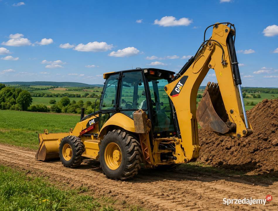 Cat 420e Klimatyzacja Poćkuny sprzedam