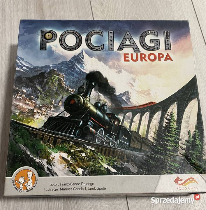 Gra planszowa Pociągi Europa Bytom