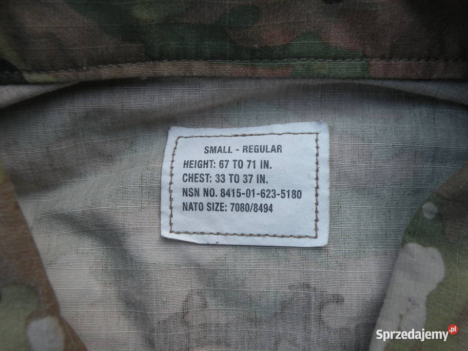 Bluza ACU multicam OCP small regular obszyta 2 Wrocław sprzedam