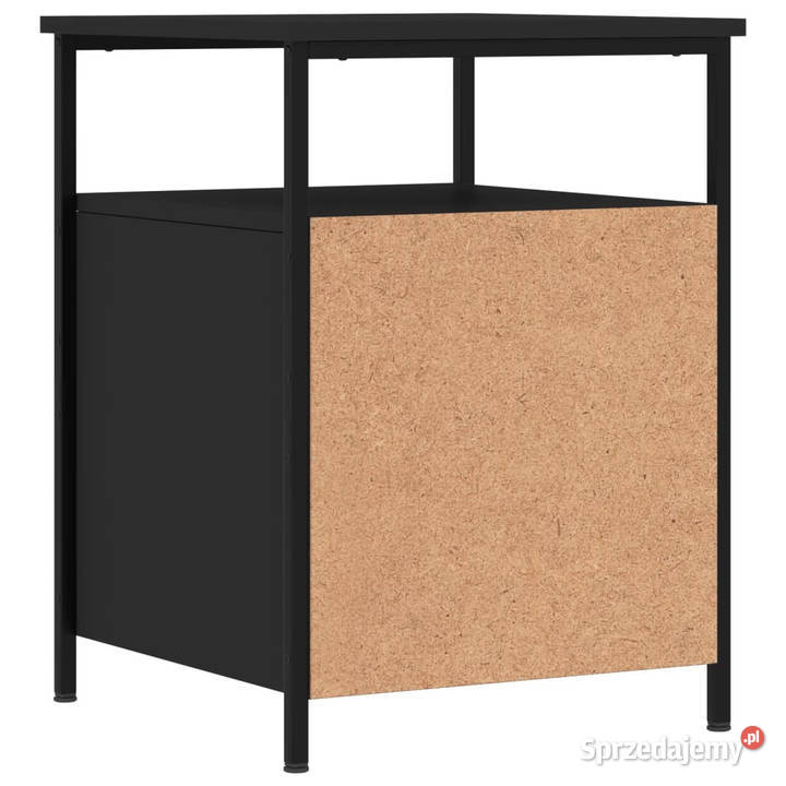 Szafka nocna czarna 44x45x60 materiał mazowieckie sprzedam