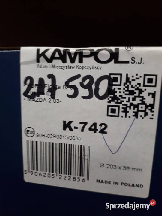 SZCZĘKI HAM FIESTA IV MAZDA 2 Części Czarnków