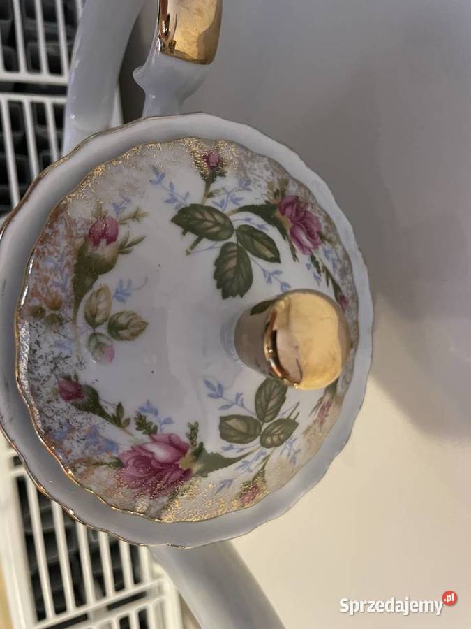 Chodzież porcelanowy czajnik imbryk Iwona Pruszcz Gdański