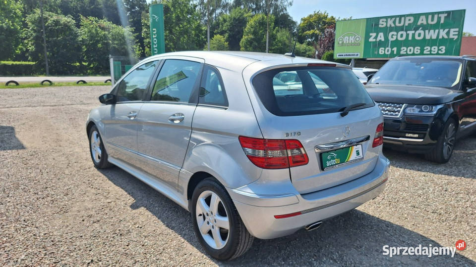 Mercedes B 170 Benzyna W245 20052011 srebrny Zieleniewo