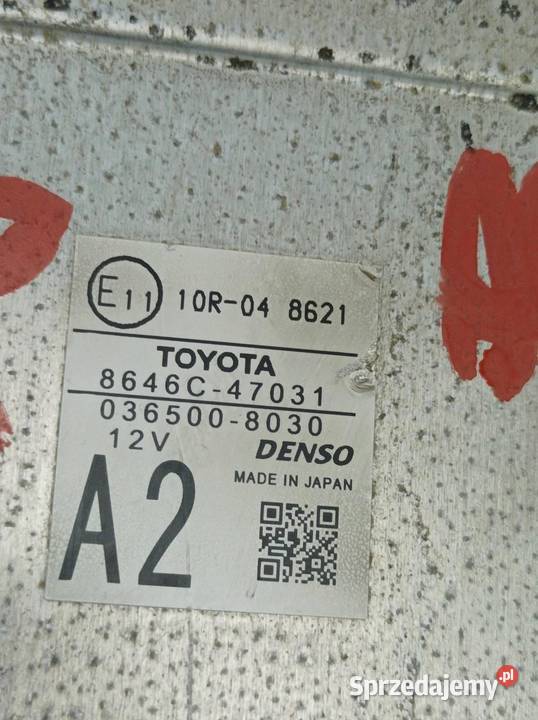 KAMERA PRZÓD ASYSATENT PASA 8646C47031 Toyota osobowe Wyposażenie elektryczne