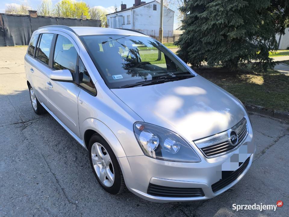Ładny Opel Zafira B 2007 19D 120 Bez Wkładu łódzkie Sieradz