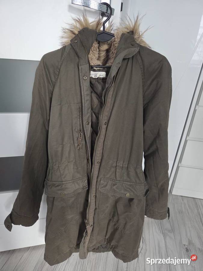 Parka kurtka khaki M sprzedam