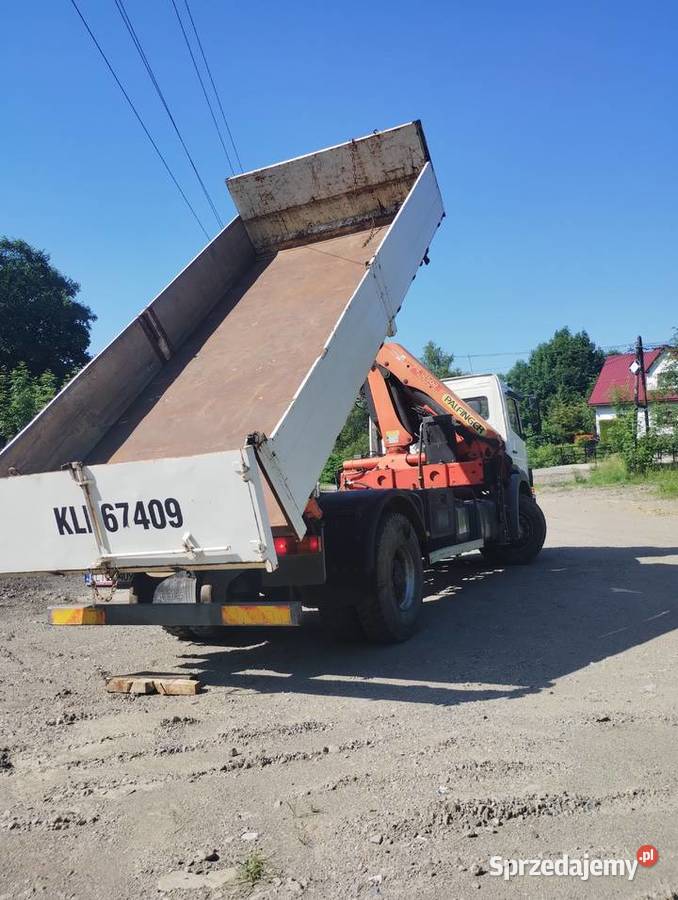 mercedes benz atego 18 hds kiper trzy strony manualna Limanowa