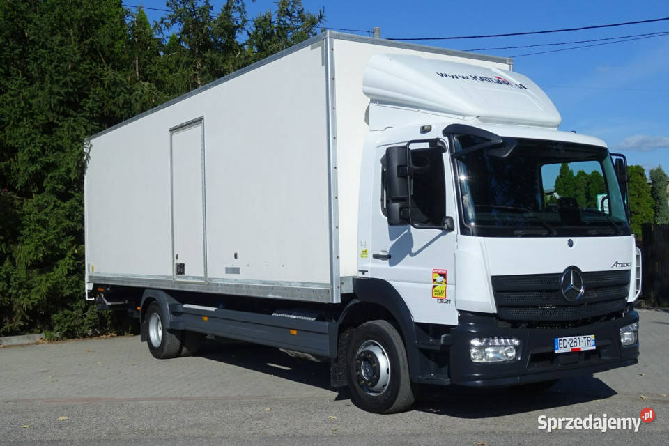 Mercedes Atego 1218 Euro 6 337000 kontener Samochody ciężarowe