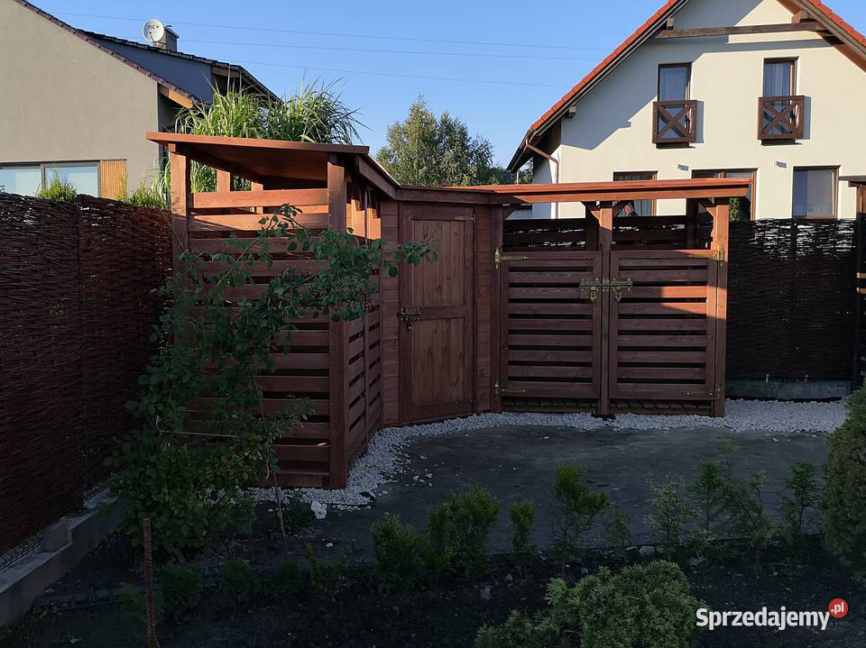 Drewutnia domek rogowy drewutnia 8 200 Kalety