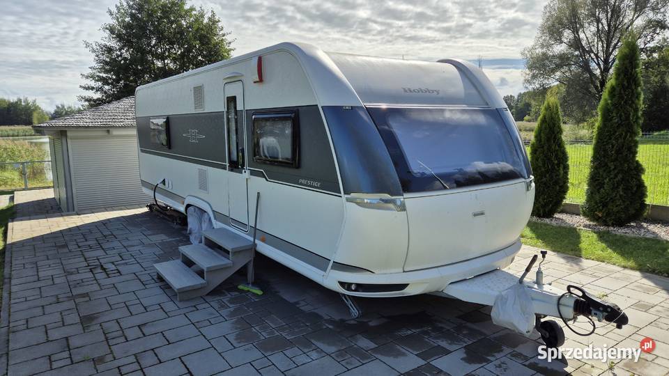 Przyczepa kempingowa HOBBY 720 WLC PRESTIGE 2020 podlaskie Białystok sprzedam