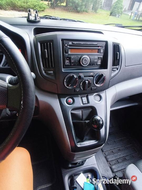 Nissan nv 200 15 dCi diesel moc 86 dwuosobowy nieuszkodzony Sokołów Podlaski