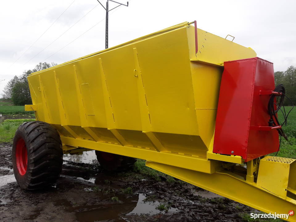 Hill spridare HS8 2000 rozrzutnik wapna pomiotu nieuszkodzony Bytom Odrzański