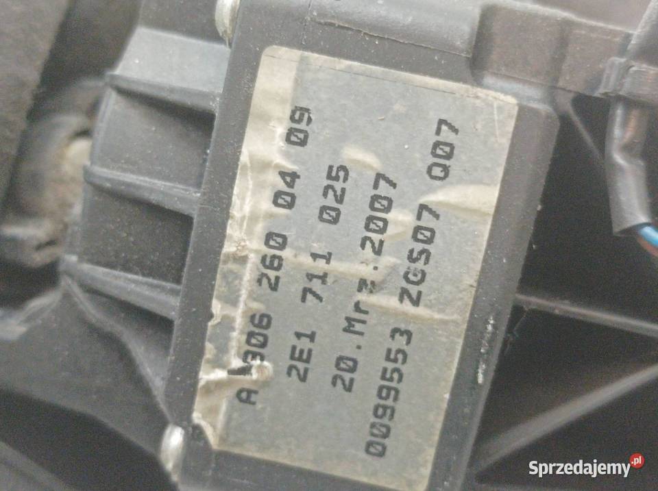 LEWAREK SKRZYNI BIEGÓW MANUAL W906 22 CDI