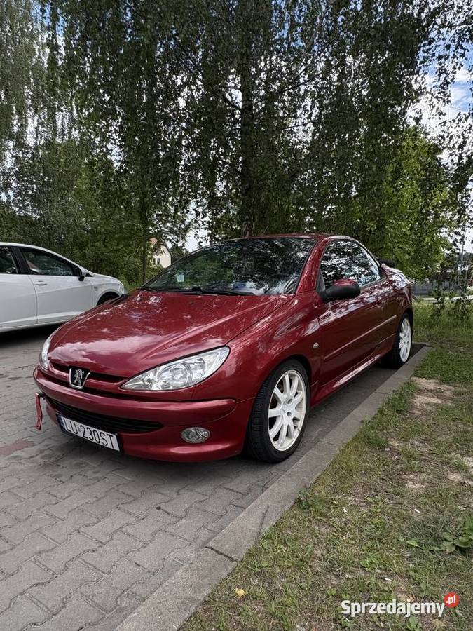 Peugeot 206CC 16 benzyna 2002r car audio 2/3 Lublin