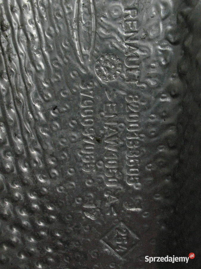 osłona termiczna wydechu renault modus Lublin