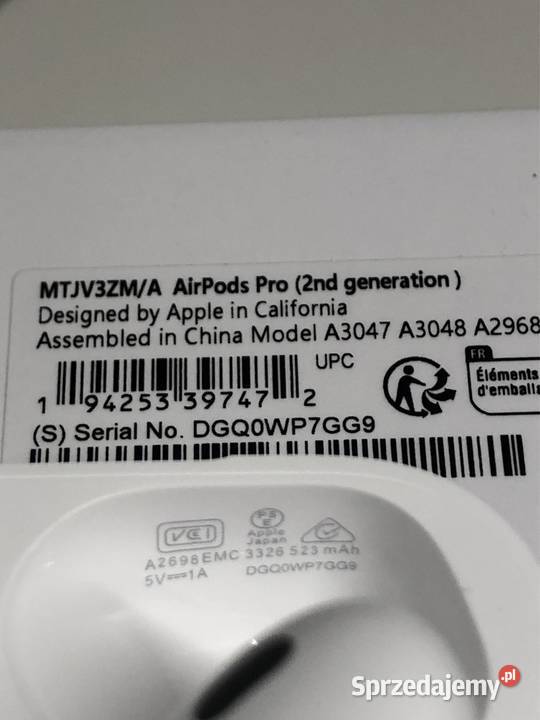 AirPods Pro2 USBC stan idealny Rzeszów
