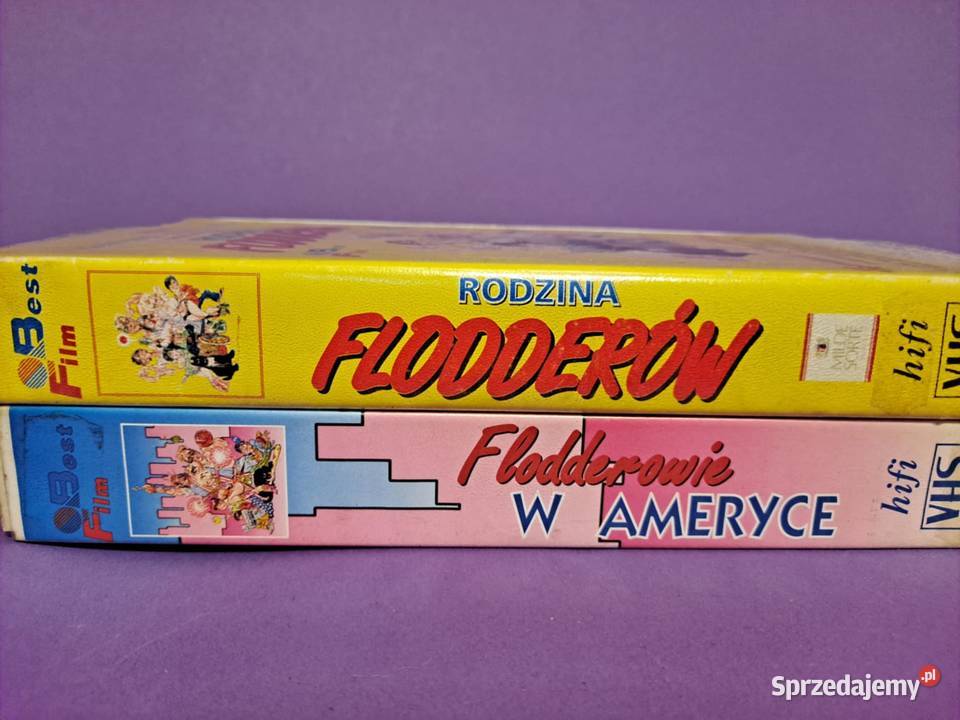 Flodderowie w Ameryce VHS kaseta video Best Film Kraków