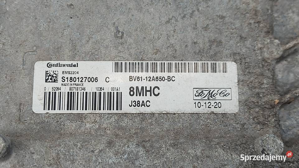 FORD FOCUS 16 16V PNDA 11r komputer sterownik osobowe Kielce