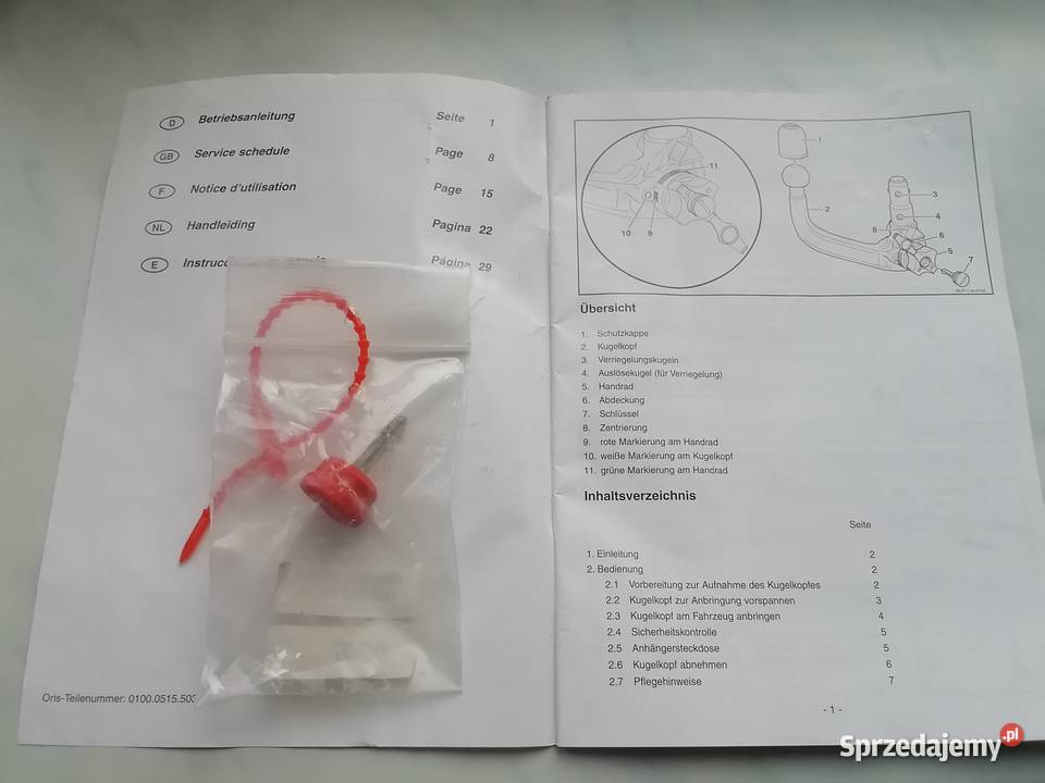 Hak holowniczy Oris do volkswagena Golfa 5 V 6VI