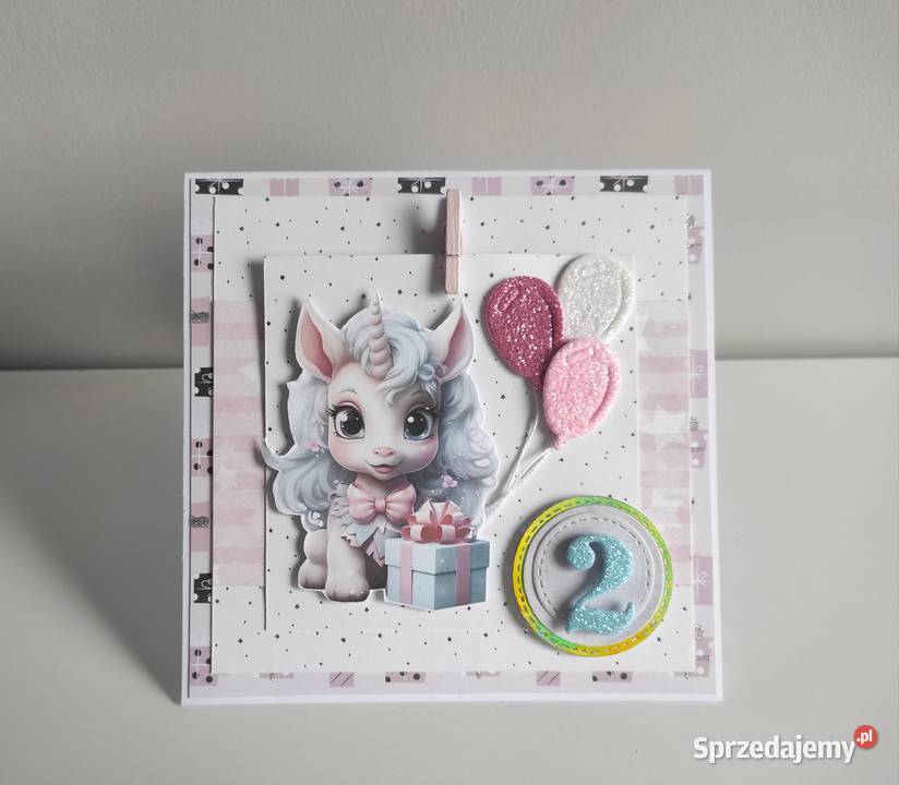 Kartka okolicznościowa ręcznie robiona na Rękodzieło Łódź