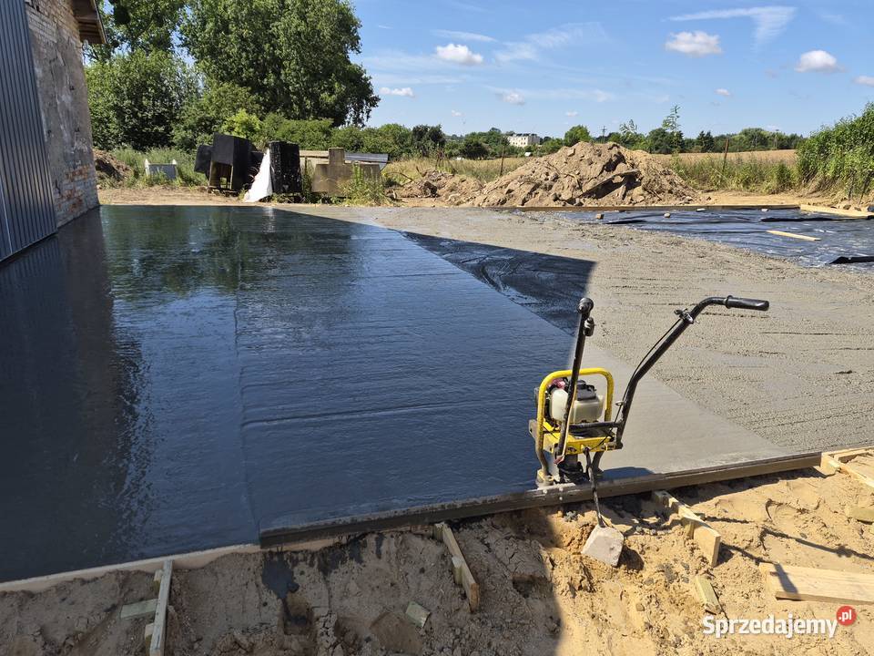 Wynajem łaty wibracyjnej do betonu Honda Gx160 Myślibórz