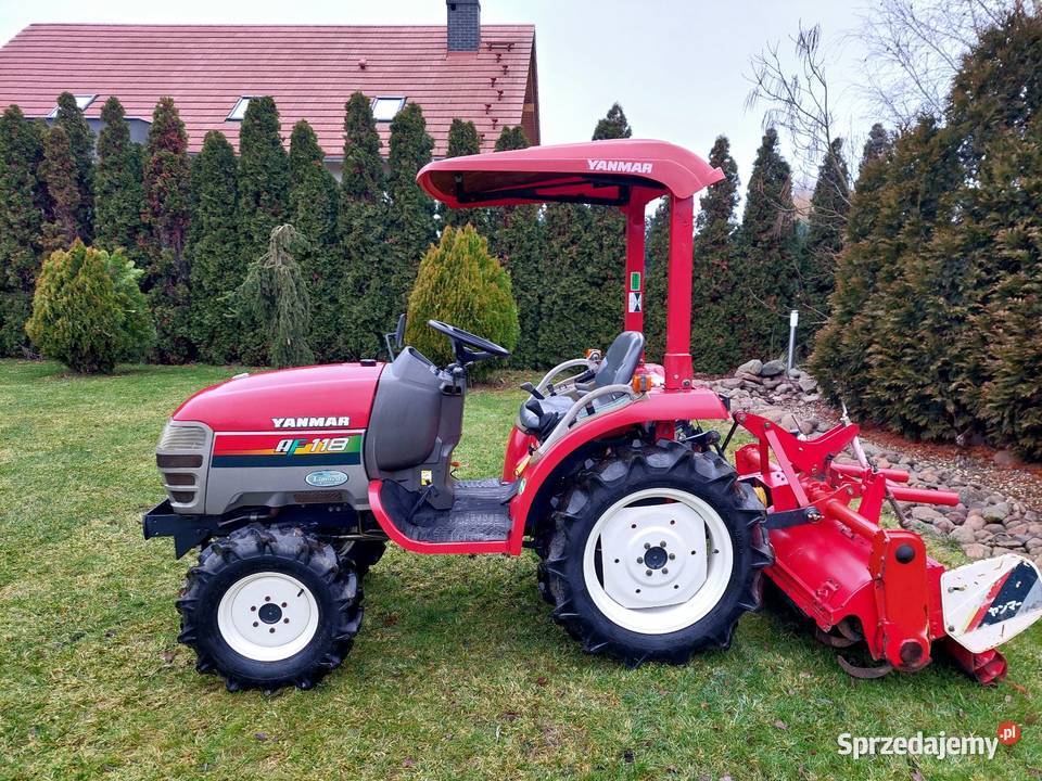 Traktorek Yanmar Af 118 18 4x4 Wspomaganie Wspomaganie kierownicy Yanmar