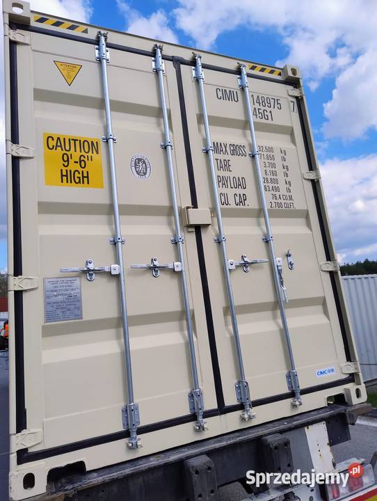 12m 40HC Kontener morski Nowy