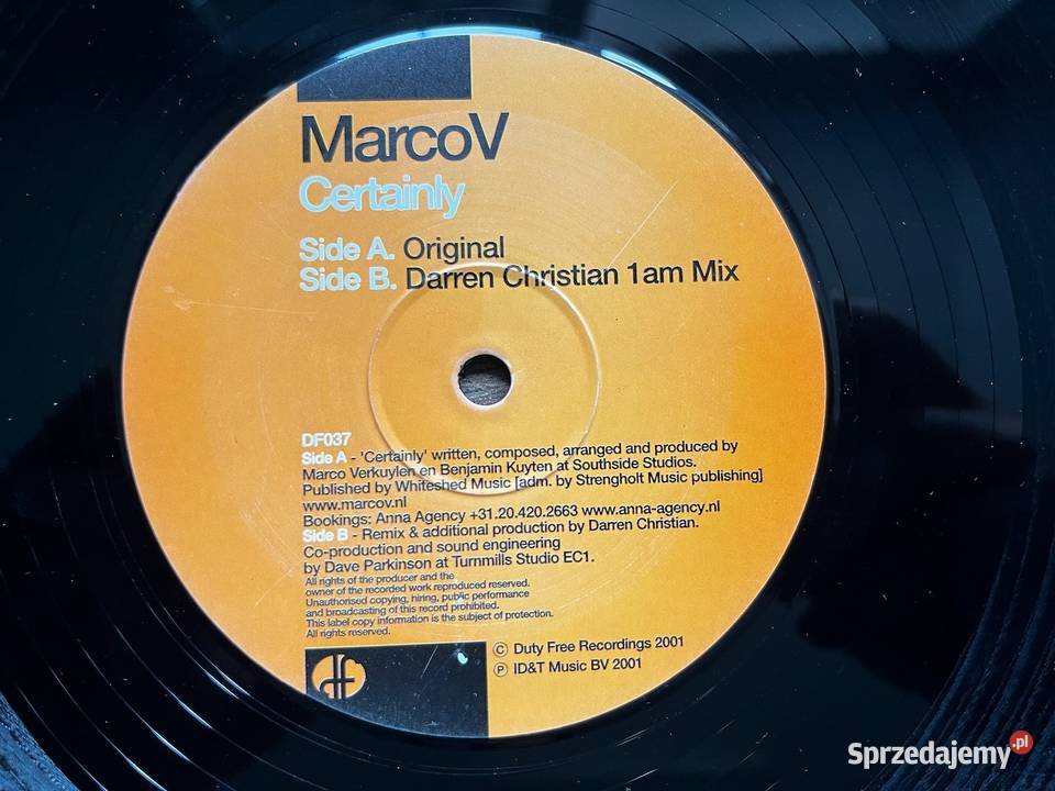 Marco V Certainly Darren Christian Trance