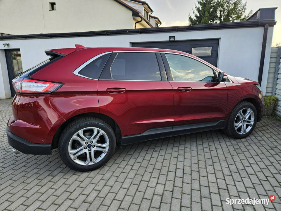 Ford EDGE 20 180 TITANIUM manual BEZWYPADEK asystent pasa ruchu Gdynia